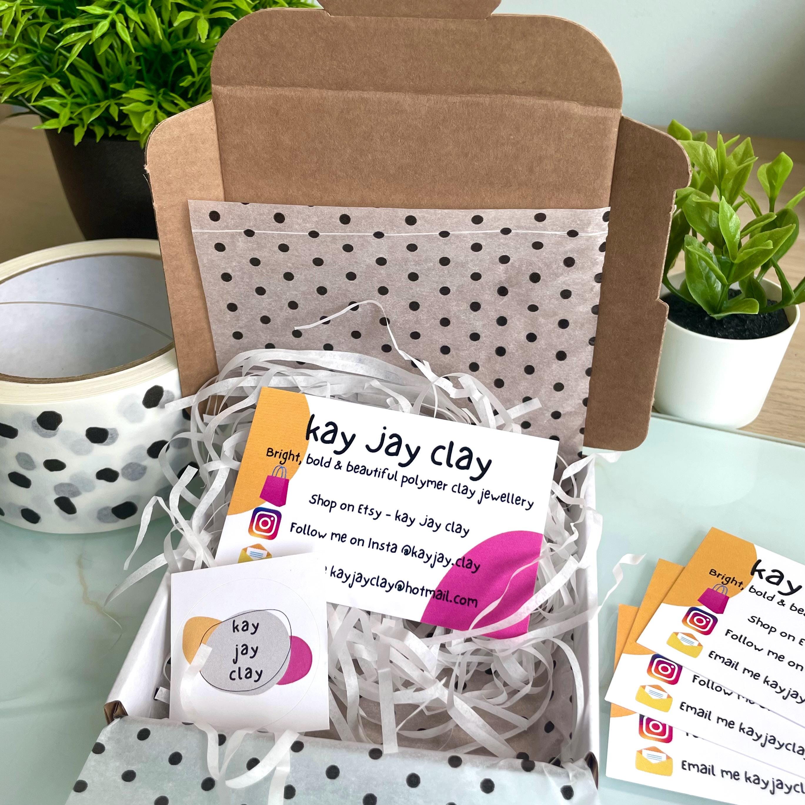 Kay Jay Clay product packaging example